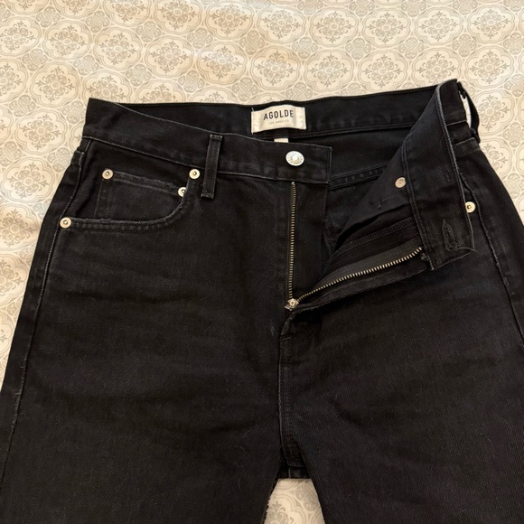 AGOLDE Cherie High Rise Straight in Distortion Size 26 - Picture 6 of 16